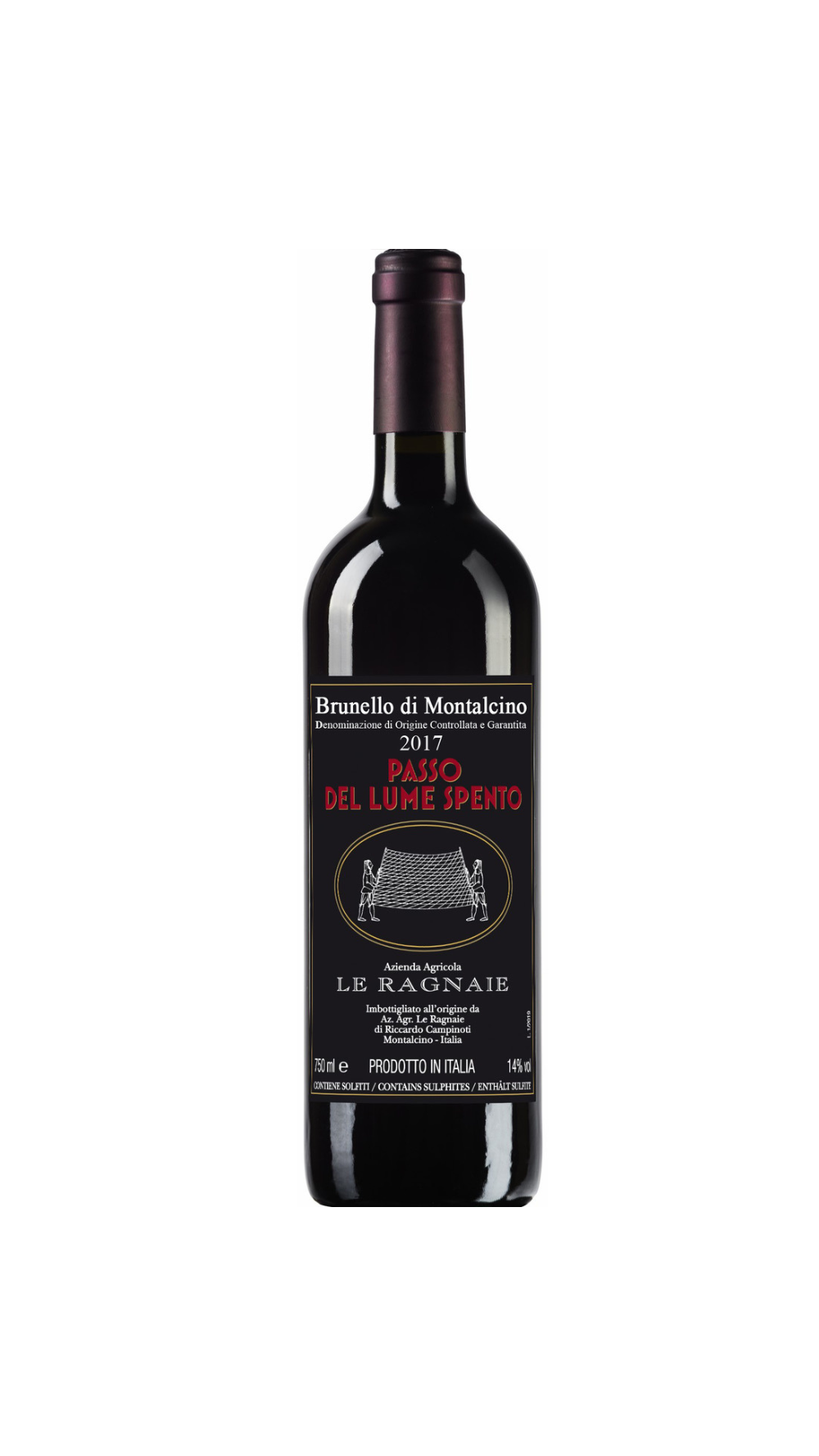 Brunello di Montalcino Passo del Lume Spento - Le Ragnaie Brunello di Montalcino Passo del Lume Spento - Le Ragnaie